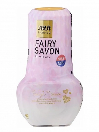 Освежитель воздуха для жилых помещений KOBAYASHI Shoshugen Parfum Fairy Savon с цитрусово-цветочным ароматом, 400 мл