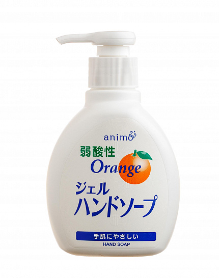 Слабокислотное мыло Rocket Soap Animo Hand Soap для рук, аромат апельсина, 200 мл