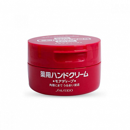 Лечебный питательный крем для рук Shiseido Hand Cream More Deep, 100 г