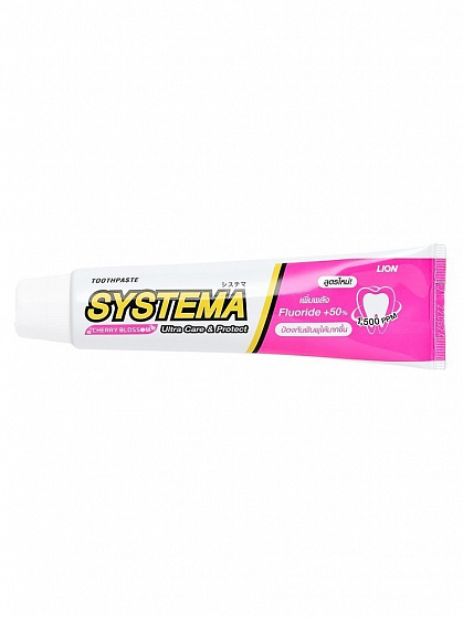 Паста зубная с ароматом японской сакуры LION Systema, 90 г