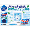 Таблетка для бачка унитаза KOBAYASHI Bluelet Dobon Double Blue Mint очищающая и дезодорирующая, с ароматом мяты, 60гр