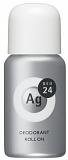 Роликовый дезодорант с ионами серебра SHISEIDO Ag Deo 24, без аромата, 40 мл