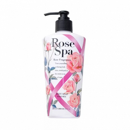 Подарочный набор для душа Clover "ROSE SPA SET" с ароматом нежной розы
