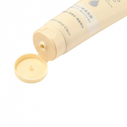 Высокоувлажняющая пенка для умывания KUMANO YUSHI Deve Amino Moisture Facial Foam с аминокислотами, церамидами, коллагеном и аргинином, 170 г