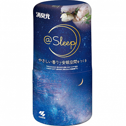 Жидкий дезодорант для спальни Kobayashi Shoshugen @Sleep, с чарующим ароматом свежих цветов, 400 мл