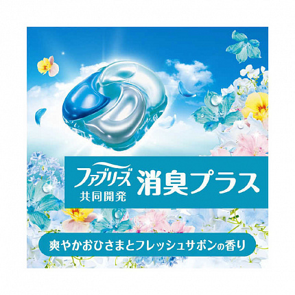 Капсулы для стирки P＆G Bold Gel Ball 4D с ароматом цветочного мыла, 11 шт.