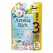 Кондиционер для белья LION Aroma Rich Sarah, с ароматом груши, ландыша и водяной лилии, мягкая упаковка с колпачком, 1200мл.