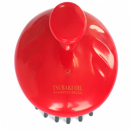 Массажная щетка для мытья головы IKEMOTO Tsubaki Shampoo Brush с маслом японской камелии