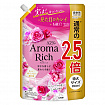 Кондиционер для белья LION Aroma Rich Catherine с ароматом клубники, персика, розы и пиона, сменная упаковка, 950 мл