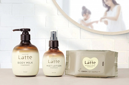 Увлажняющее молочко для тела для мамы и дочери KRACIE ma & me Latte Treatment Body Milk, 310 г