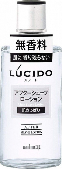Мужской увлажняющий лосьон после бритья MANDOM Lucido After Shave Lotion, без аромата, 125 мл