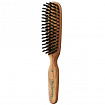 Расческа с натуральной щетиной и оливковым скваланом IKEMOTO Olive Squalane Impregnated Brush