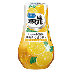 Жидкий дезодорант для туалета KOBAYASHI Shoshugen for Toilet Fresh Lemon с ароматом лимона, 400мл.