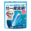 Стиральный порошок в стиках KAO Attack Zero Perfect Stick с антибактериальным эффектом, аромат свежей зелени, 34 шт.