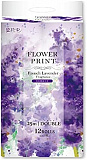 Туалетная бумага двухслойная MARUTOMI TISSUE Hanataba Flower Print French Lavender 12 Rolls Double, с ароматом французской лаванды, 12 рулонов по 25 м