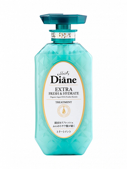 Бальзам-маска кератиновая для жирных волос Moist Diane Perfect Beauty Свежесть, 450 мл