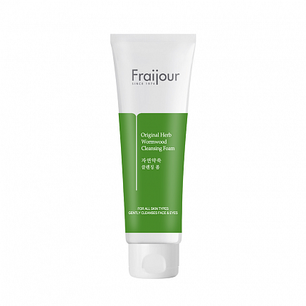 Пенка для умывания и снятия макияжа РАСТИТЕЛЬНЫЕ ЭКСТРАКТЫ Fraijour Original Herb Wormwood Cleansing Foam, 150 мл