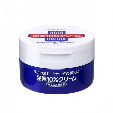 Смягчающий крем для рук и ног с мочевиной SHISEIDO 10% Urea, 100 г
