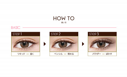 Подводка три-в-одном Excel Perfect Eyeliner Three-in-one liner (черный цвет)