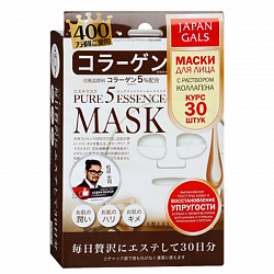 Маска с коллагеном JAPAN GALS Pure 5 Essence, 30 шт