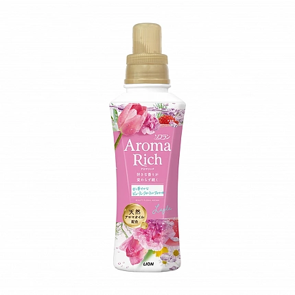 Кондиционер для белья LION Aroma Rich Layla с фруктово-цветочным ароматом, 480 мл