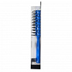 Профессиональная расческа для укладки волос VeSS SKELTON BRUSH (с антибактериальным эффектом), цвет корпуса - синий