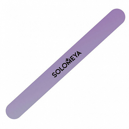 Пилка для натуральных и искусственных ногтей ЛАВАНДА Solomeya Lavander Mylar Nail File, 180/180 грит