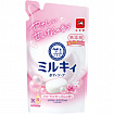 Жидкое молочное мыло для тела COW Milky c маслом ши и скваланом, с ароматом цветочного мыла, сменная упаковка, 360 мл