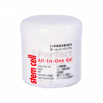 Антивозрастной гель для лица и тела STEM CELL Perfect All-In-One Gel с ретинолом, NMF, коллагеном и супер-гиалуроновой кислотой, 245 г