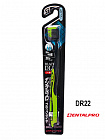 Зубная щётка Dentalpro DR22 Black-Dia Super-fine Hair Standard, средняя жесткость, зеленая