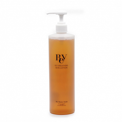 REY Очищающий лосьон-тоник Breathing Skin Lotion для сияния кожи, 500 мл