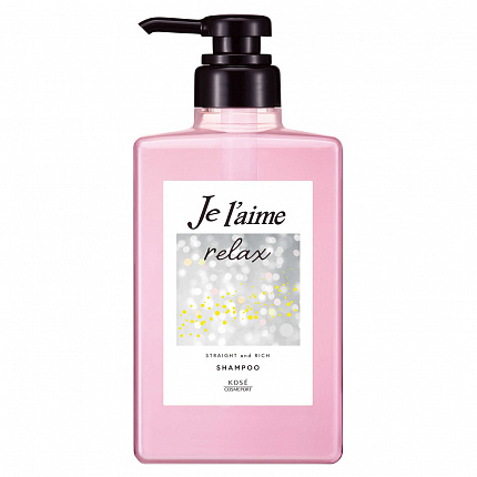 Шампунь для гладкости и увлажнения волос KOSE Je l'aime Relax, 480 мл