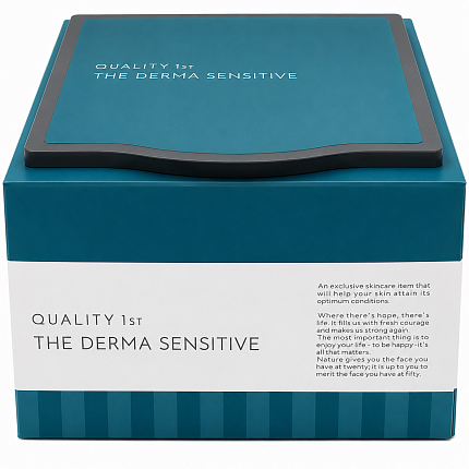 Успокаивающая тканевая маска для чувствительной кожи QUALITY FIRST The Derma Sensitive с CICA и церамидами, 30 шт.