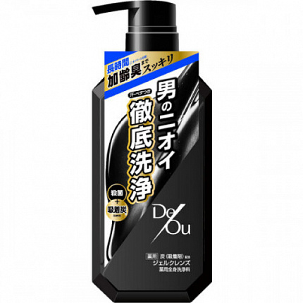 Жидкое мыло для тела против неприятного запаха ROHTO DeOu Menthol Cleanse, с ментолом, 520 мл