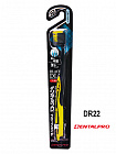 Зубная щётка Dentalpro DR22 Black-Dia Super-fine Hair Standard, средняя жесткость, желтая