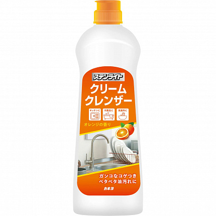 Универсальный чистящий и полирующий крем KANEYO Stenlight Cream Cleanser, с ароматом апельсина, 400 гр