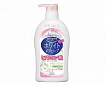 Жидкое мыло для тела с гиалуроновой кислотой KOSE Softymo White Body Soap Hyaluronic Acid, мягкий цветочный аромат, 600 мл