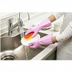 Хозяйственные перчатки средней толщины SHOWA GLOVES Nice Hand Mieux, с флисовой подкладкой, размер S, 1 пара