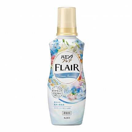 Кондиционер-ополаскиватель Humming Flair Fragrance Flower Harmony для белья (концентрат, освежающий аромат цветочного букета) 520 мл