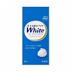 Натуральное увлажняющее туалетное мыло со скваланом KAO White, нежный аромат цветочного мыла, 85 г х 6 шт.