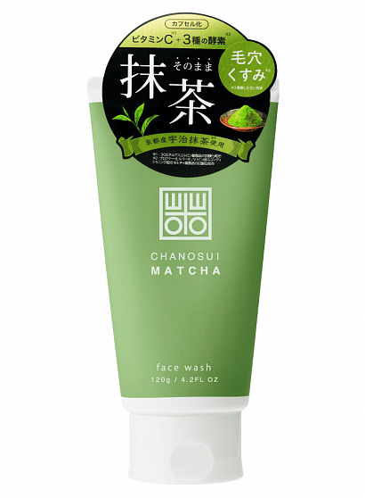 Пенка для умывания лица COSMETEX ROLAND Chanosui Matcha Face Wash увлажняющая, 120 гр