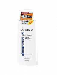 Mandom "Lucido Drying Lotion" Мужской увлажняющий и освежающий лосьон с антибактериальным эффектом без запаха, красителей и консервантов, 140 мл.