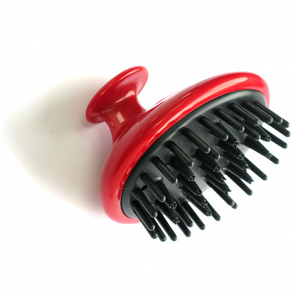 Массажная щетка для мытья головы IKEMOTO Tsubaki Shampoo Brush с маслом японской камелии