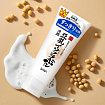 Пенка для умывания и снятия макияжа Sana SOY MILK MOISTURE CLEANSING WASH  увлажняющая с изофлавонами сои, 150 гр
