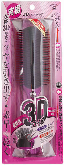 Антистатическая расческа для укладки волос IKEMOTO Du-Boa 3D Blow Styling Brush