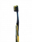 Зубная щётка Dentalpro DR23 Black-Dia Super-fine Hair Standard, жесткая щетина, желтая