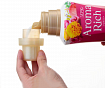 Кондиционер для белья с ароматом персика, маракуйи и мимозы LION Aroma Rich Scarlett, 520мл.