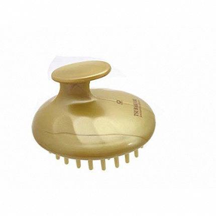 Щетка массажная очищающая IKEMOTO Head Spa Tsubaki Oil Shampoo Brush, с маслом камелии 