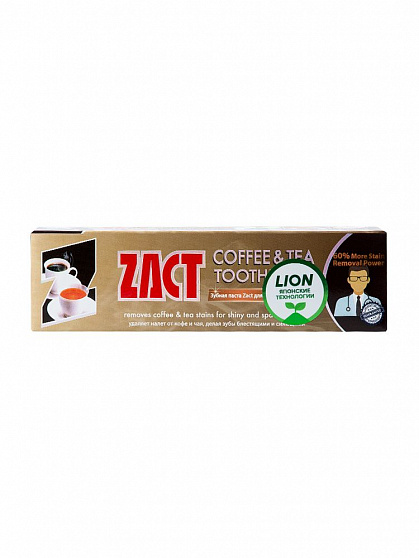 Паста зубная отбеливающая LION Zact, 100 г