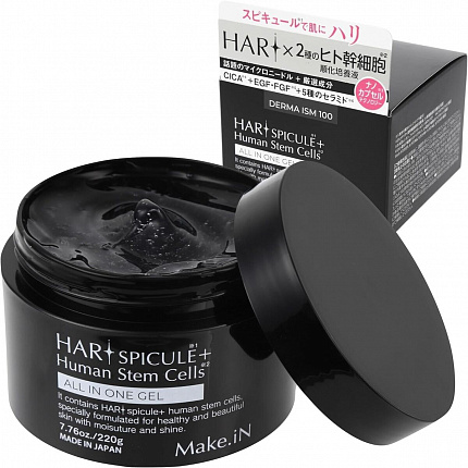 Увлажняющий ночной гель на основе морской спикулы EVLISS Make.in HARI Spicule, 220 г